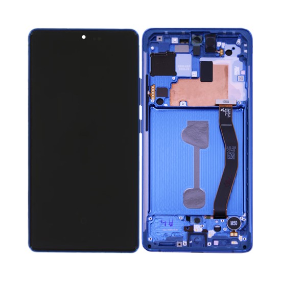 Touch+Display+Frame Samsung Galaxy S10 Lite/G770 Service Pack Blue